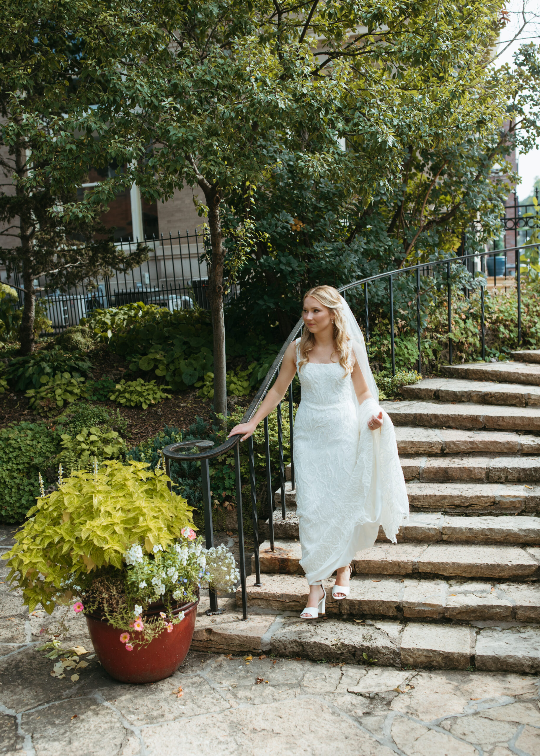 wedding first look at the loft 214 in the historic downtown stillwater minnesota