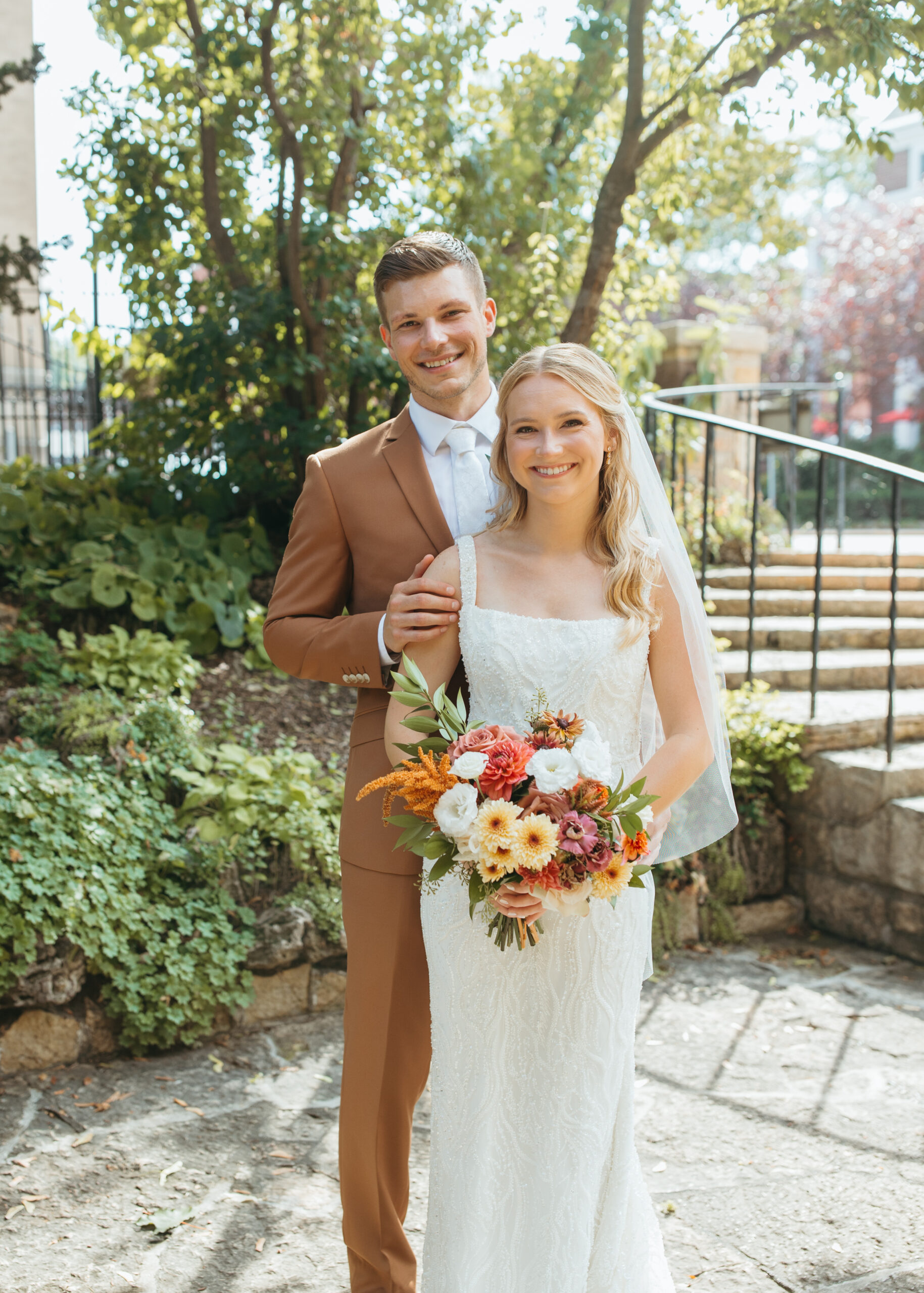 wedding in downtown historic stillwater minnesota at the loft