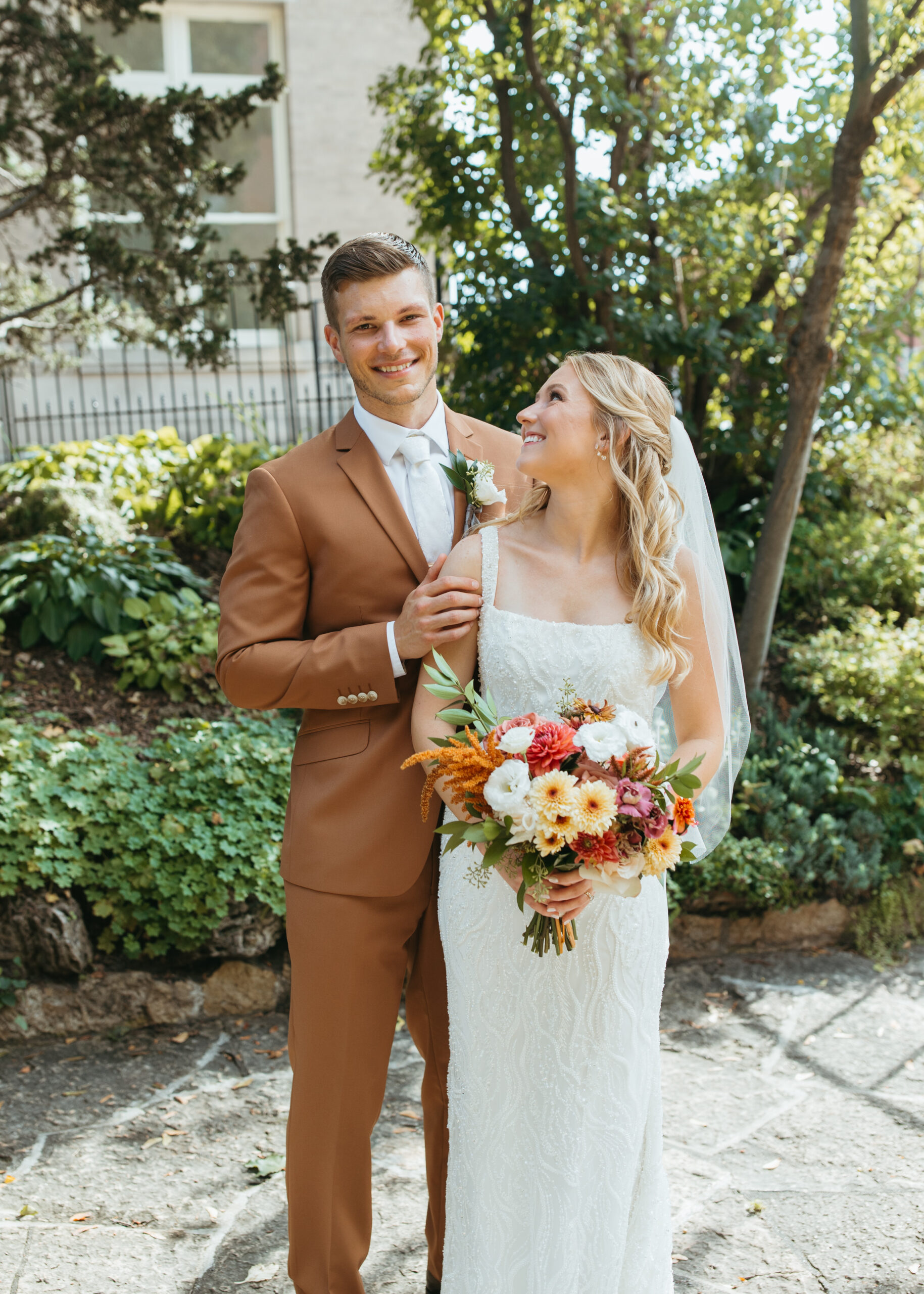 wedding in downtown historic stillwater minnesota at the loft